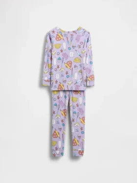 Pyjamaset van biologisch geborsteld katoen voor Baby & Peuter