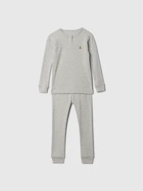 Pyjamaset van biologisch geborsteld katoen voor Baby & Peuter