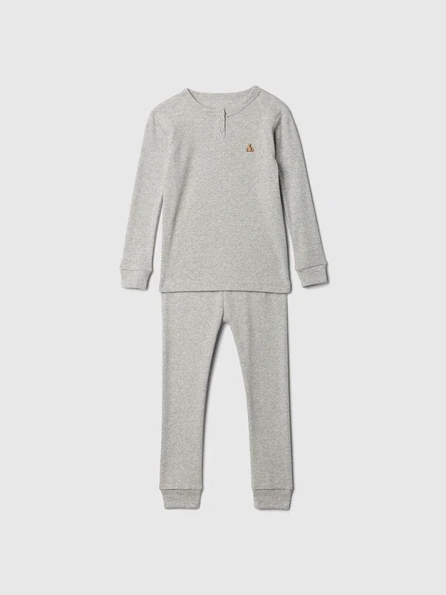 Pyjamaset van biologisch geborsteld katoen voor Baby & Peuter