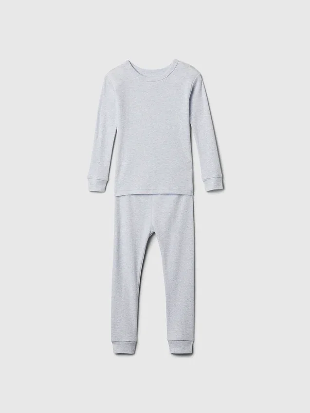 Pyjamaset van biologisch geborsteld katoen voor Baby & Peuter