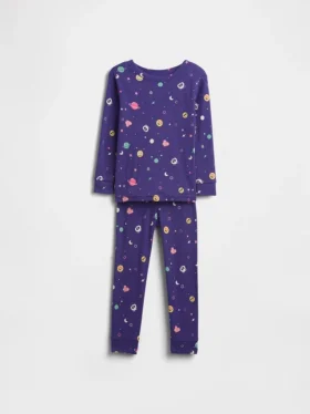 Pyjamaset van biologisch geborsteld katoen voor Baby & Peuter