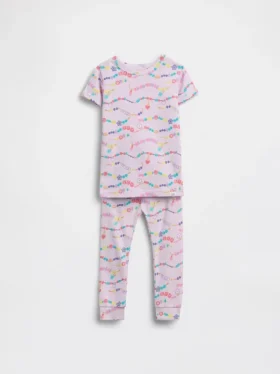 Pyjamaset van biologisch geborsteld katoen voor Baby & Peuter