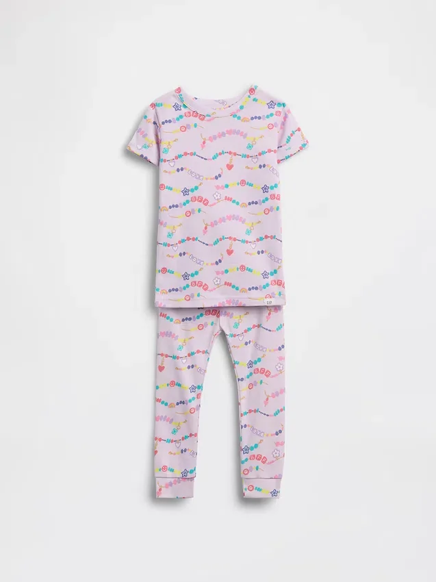 Pyjamaset van biologisch geborsteld katoen voor Baby & Peuter
