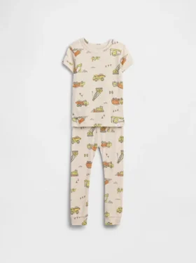 Pyjamaset van biologisch geborsteld katoen voor Baby & Peuter