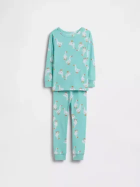 Pyjamaset van biologisch geborsteld katoen voor Baby & Peuter