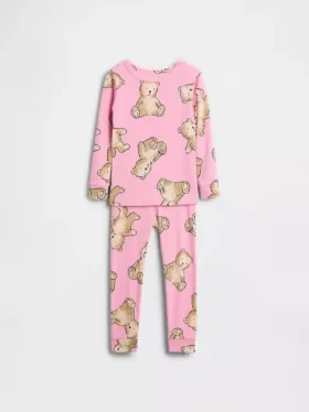 Pyjamaset van biologisch geborsteld katoen voor Baby & Peuter
