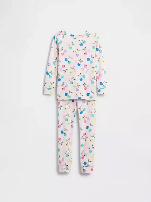 Pyjamaset van biologisch geborsteld katoen voor Baby & Peuter