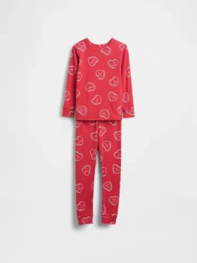 Pyjamaset van biologisch geborsteld katoen voor Baby & Peuter
