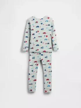 Pyjamaset van biologisch geborsteld katoen voor Baby & Peuter