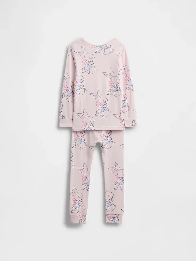 Pyjamaset van biologisch geborsteld katoen voor Baby & Peuter