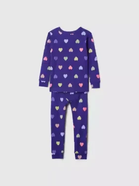 Pyjamaset van biologisch geborsteld katoen voor Baby & Peuter