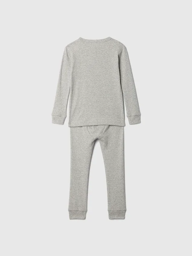 Pyjamaset van biologisch geborsteld katoen voor Baby & Peuter