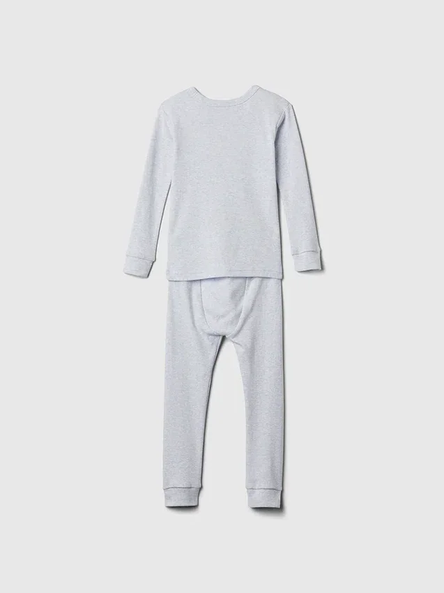 Pyjamaset van biologisch geborsteld katoen voor Baby & Peuter