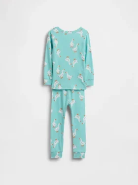 Pyjamaset van biologisch geborsteld katoen voor Baby & Peuter
