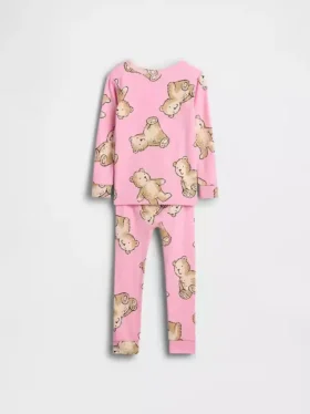 Pyjamaset van biologisch geborsteld katoen voor Baby & Peuter