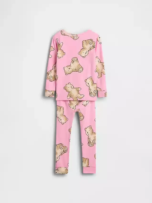 Pyjamaset van biologisch geborsteld katoen voor Baby & Peuter