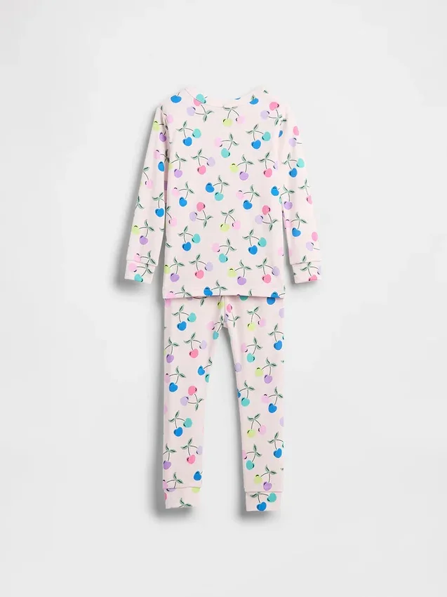 Pyjamaset van biologisch geborsteld katoen voor Baby & Peuter