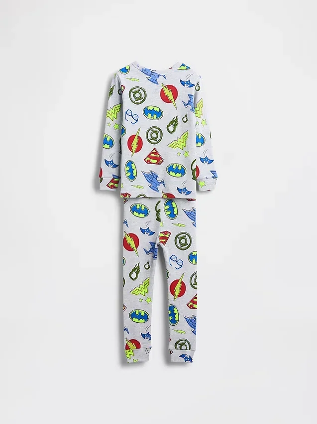 Pyjamaset van biologisch geborsteld katoen voor Baby & Peuter