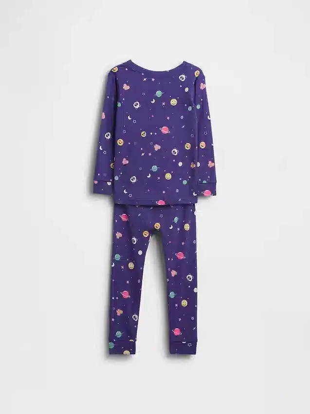 Pyjamaset van biologisch geborsteld katoen voor Baby & Peuter