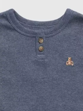 Pyjamaset van biologisch katoen in gemêleerde kleur voor Baby & Peuter