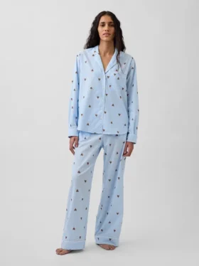 Pyjamaset van popeline