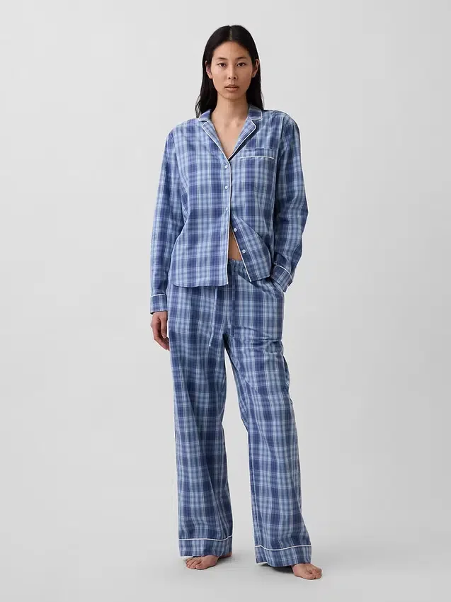 Pyjamaset van popeline