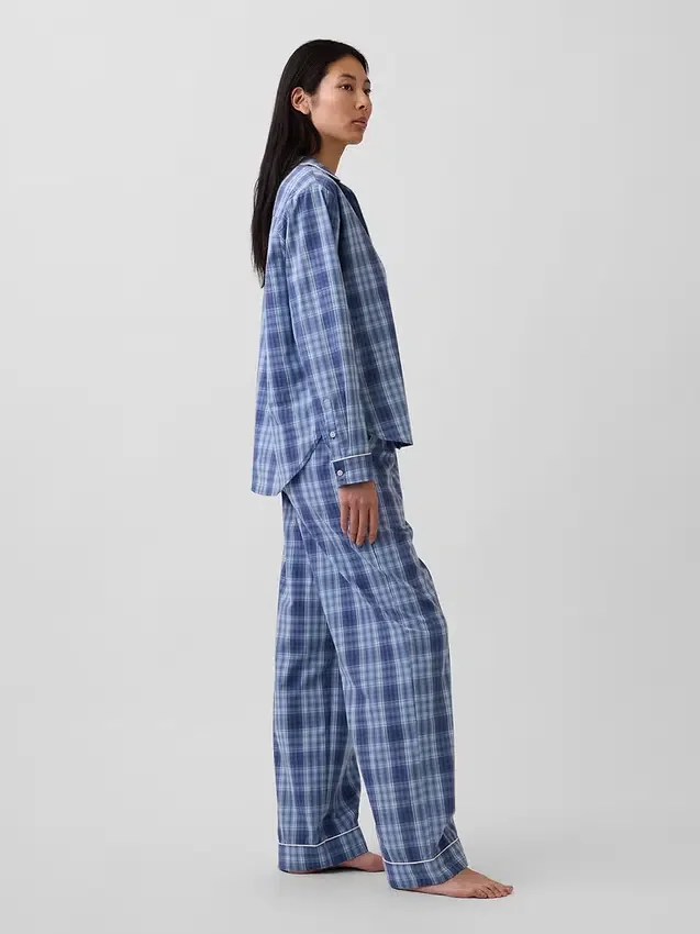 Pyjamaset van popeline