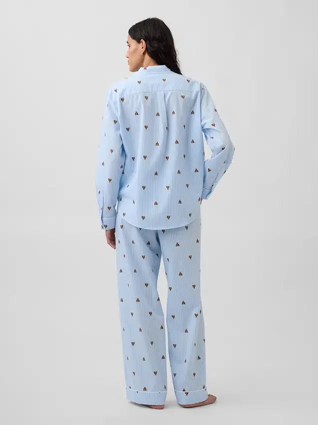 Pyjamaset van popeline
