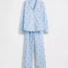 Pyjamaset van popeline