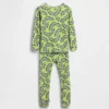 Pyjamaset voor Baby & Peuter van biologisch geborsteld katoen met vleermuizenprint