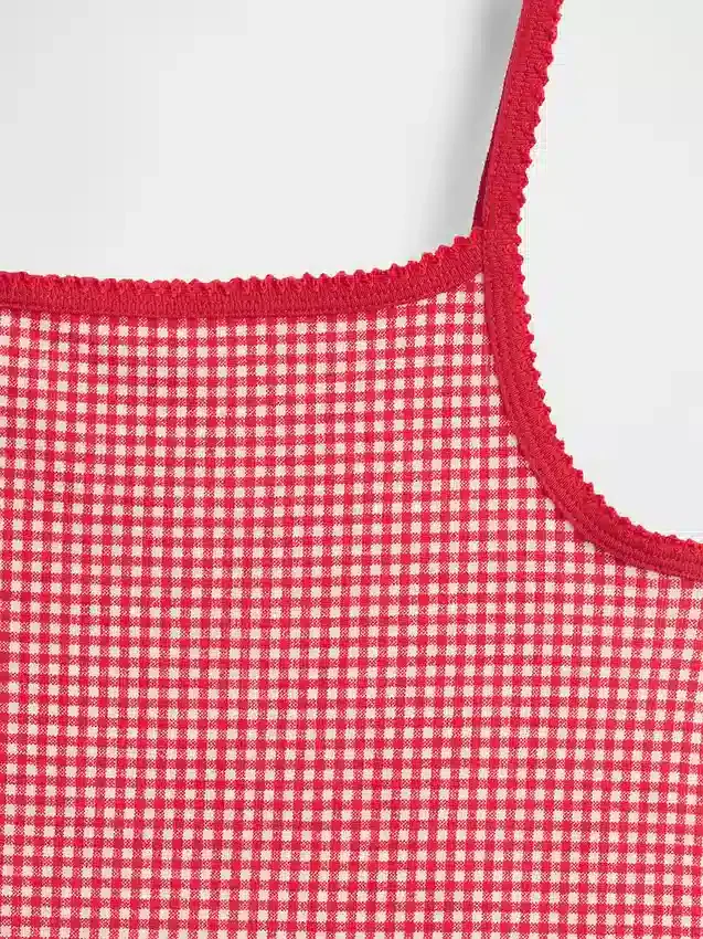 Pyjamaset voor kinderen van biologisch geborsteld katoen met hemdje en korte broeken