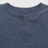 Pyjamaset voor kinderen van biologisch katoen met Henley-shirt