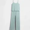 Pyjamaset voor kinderen van gerecycled pointelle-materiaal