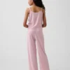 Pyjamaset voor kinderen van gerecycled pointelle-materiaal