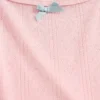 Pyjamaset voor kinderen van gerecycled pointelle-materiaal