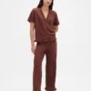 Pyjamashemd met ruches
