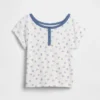 Raglan Henley-T-shirt voor kinderen