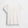 Raglan Henley-T-shirt voor kinderen