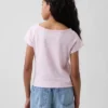 Raglan Henley-T-shirt voor kinderen