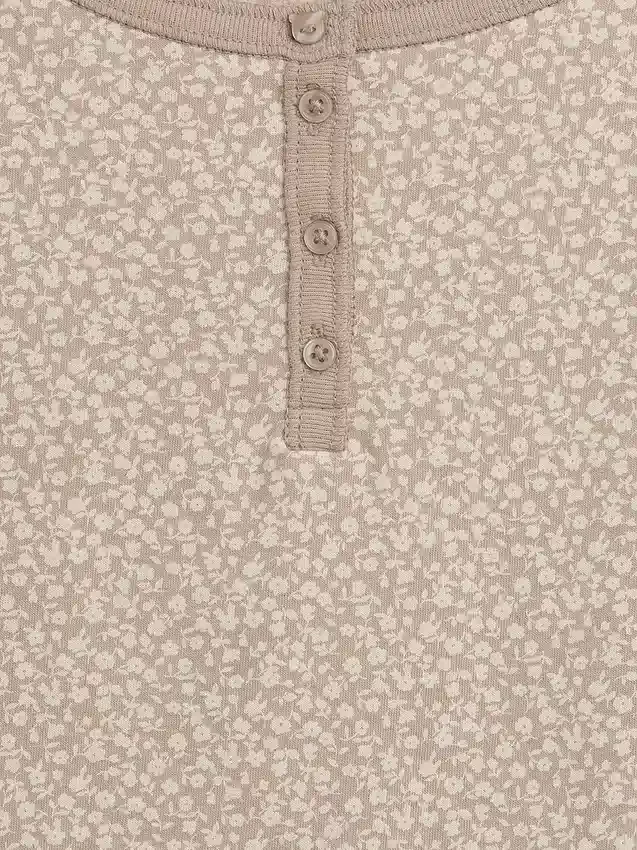 Raglan Henley-T-shirt voor kinderen