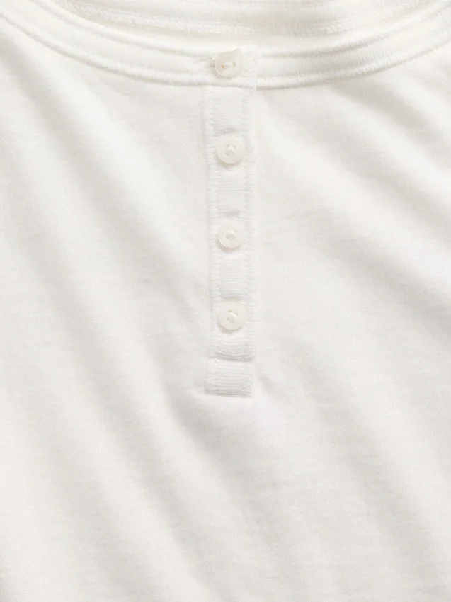 Raglan Henley-T-shirt voor kinderen