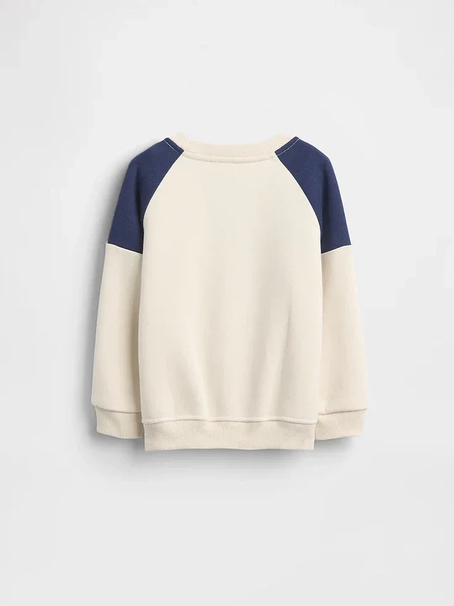 Raglan-sweatshirt met Snoopy-logo voor Baby & Peuter