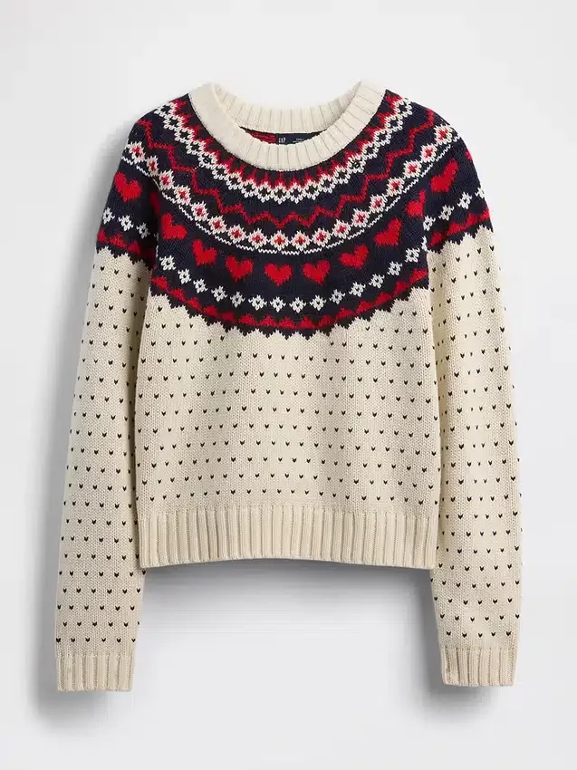 Raglan-trui met ronde hals van katoenmix