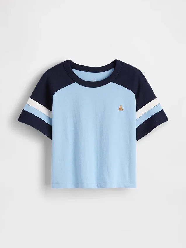 Raglan-voetbalshirt voor Baby & Peuter