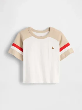 Raglan-voetbalshirt voor Baby & Peuter