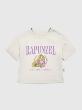Rapunzel-T-shirt met print voor peuters