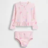 Rashguard-zwemset voor Baby & Peuter