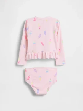 Rashguard-zwemset voor Baby & Peuter