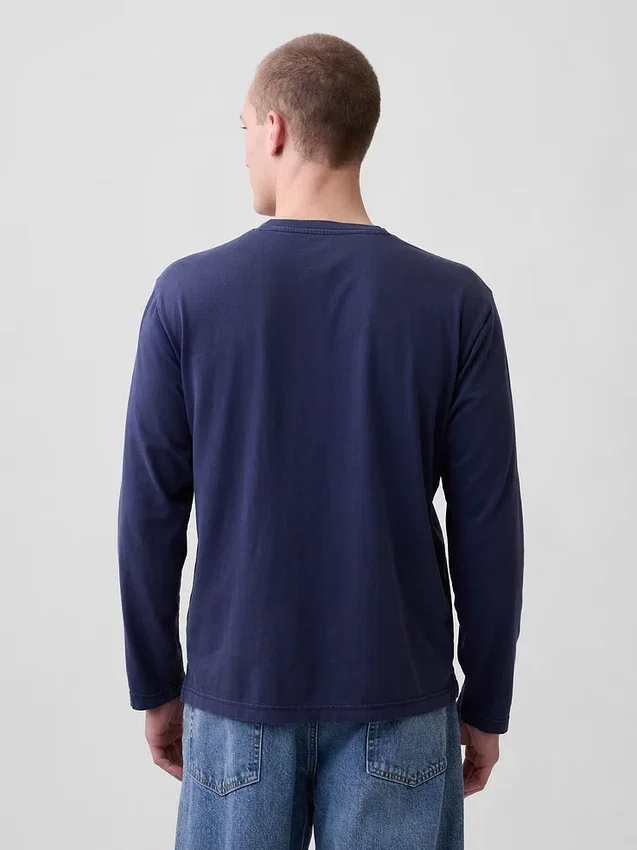 Relaxed Henley-T-shirt
