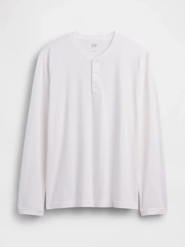 Relaxed Henley-T-shirt
